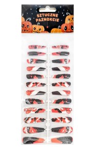 Picture of Sztuczne paznokcie pomarańczowe