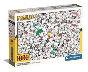 Picture of Puzzle 1000 compact impossible peanuts 39804