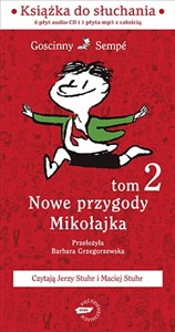 Obrazek [Audiobook] Nowe przygody Mikołajka t.2