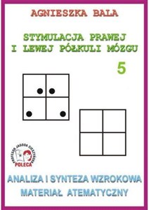 Picture of Stymulacja Prawej i Lewej Półkuli Mózgu Zeszyt 5 Analiza i synteza wzrokowa Materiał atematyczny