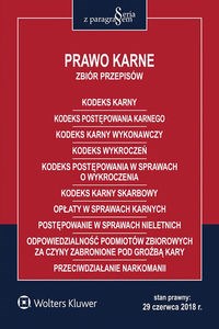 Picture of Prawo karne Zbiór przepisów