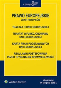 Picture of Prawo Europejskie Zbiór przepisów