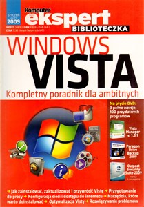 Picture of Komputer Świat. Ekspert 1/2009. Windows Vista. Kompletny poradnik dla ambitnych + CD