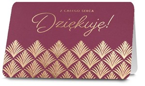Picture of Karnet B6 Podziękowania