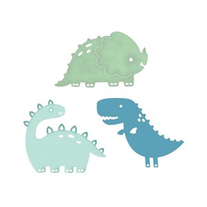 Obrazek Zestaw wykrojników - Dinozaury 3szt