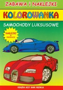 Picture of Samochody luksusowe Kolorowanka Zabawa i naklejki