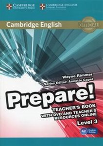 Picture of Prepare! 3 Teacher's Book with DVD and Teacher's Resources Online