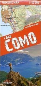 Obrazek Trekking map Jezioro Como 1:50 000 mapa