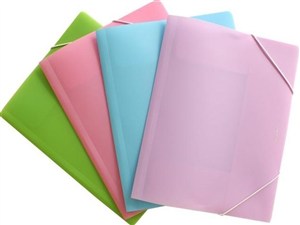 Picture of Teczka na gumkę A4 różowa