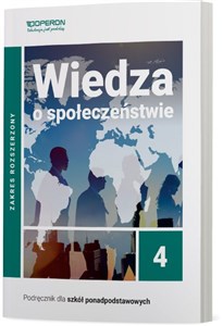 Picture of Wiedza o społeczeństwie 4 Podręcznik Zakres rozszerzony Szkoła ponadpodstawowa