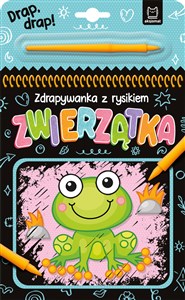 Obrazek Zwierzątka Zdrapywanka z rysikiem