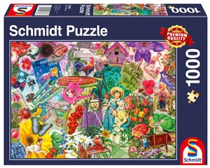 Obrazek Puzzle 1000 Ogrodnictwo G3