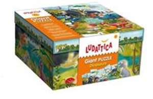 Obrazek Ludattica Giant Puzzle Dinozaury 48 elementów