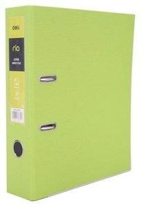 Obrazek Segregator A4/76mm zielony DELI