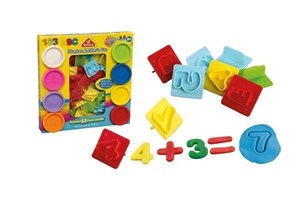 Picture of PLASTOCIASTO ZESTAW DO ROBIENIA LITEREK I CYFR