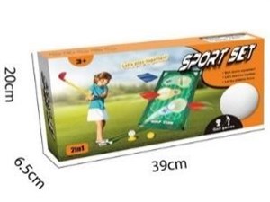 Obrazek Gra 2w1 Golf + rzucanie do celu