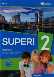 Obrazek Super! 2 Podręcznik wieloletni + CD A1/A2 Szkoła ponadgimnazjalna