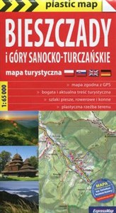 Obrazek Bieszczady i Góry Sanocko-Turczańskie 1:65 000 mapa turystyczna