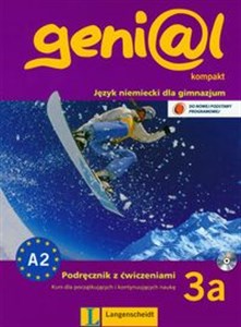 Obrazek Genial kompakt 3a język niemiecki podręcznik z ćwiczeniami z płytą CD Gimnazjum