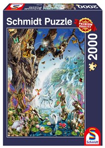 Obrazek Puzzle 2000 Wodne wróżki G3