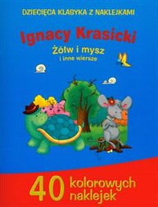 Picture of Dziecięca klasyka z naklejkami Żółw i mysz i inne wiersze 40 kolorowych naklejek