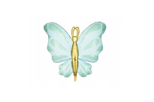 Picture of Balon foliowy Motyl 69x69cm mięta