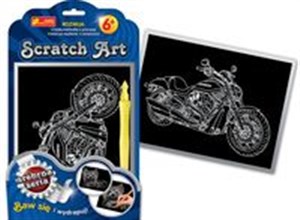 Obrazek Scratch Art Motocykl