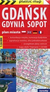 Obrazek Gdańsk Gdynia Sopot 1:26 000 plan miasta