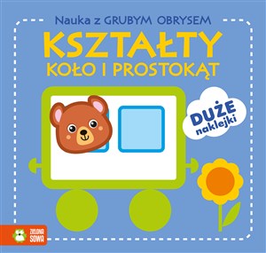 Picture of Nauka z grubym obrysem Kształty Koło i prostokąt