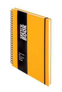 Obrazek Szkicownik notes A4+ musztardowy