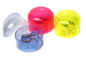 Obrazek Temperówka z pojemnikiem podwójna 1szt KUM