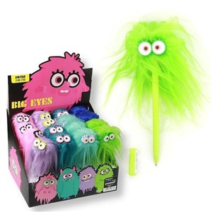 Obrazek Długopis Big Eyes niebieski (16szt)