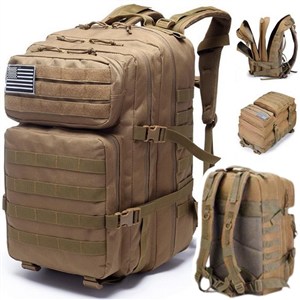 Obrazek Plecak militarny wojskowy piaskowy 40-60L