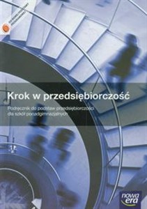 Picture of Krok w przedsiębiorczość Podręcznik do podstaw przedsiębiorczości z płytą CD Zakres podstawowy Szkoła ponadgimnazjalna