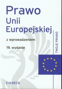 Picture of Prawo Unii Europejskiej z wprowadzeniem