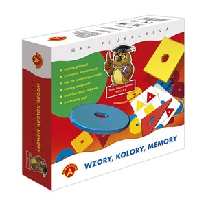 Picture of Wzory kolory memory gra edukacyjna