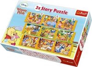 Picture of Puzzle 3xStory Kubuś Puchatek