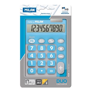Obrazek Kalkulator 10 pozycyjny Touch Duo niebieski