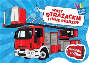 Picture of Kredki w dłoń Wozy strażackie i inne pojazdy