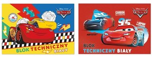 Picture of Blok techniczny A4/10K biały Cars