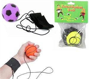 Picture of Piłka na gumce MIX