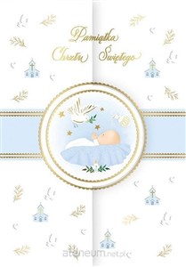 Picture of Karnet A5 Koperta Chrzest niebieski