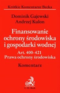 Picture of Finansowanie ochrony środowiska i gospodarki wodnej