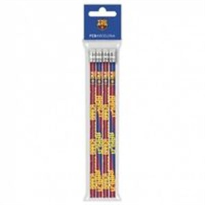 Picture of Ołówki z gumką 4 sztuki FC Barcelona
