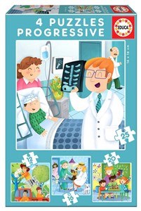 Picture of Puzzle 12+16+20+25 Kiedy dorosnę, chcę zostać...