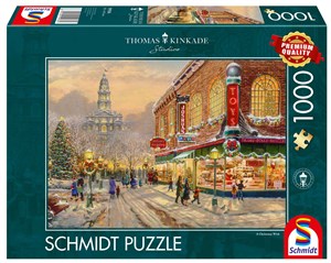 Picture of Puzzle 1000 Thomas Kinkade Świąteczne życzenie