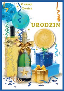 Picture of Karnet DK-1223 Urodziny (wymienne cyfry)