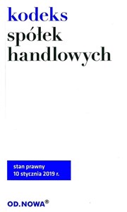 Obrazek Kodeks Spółek Handlowych 2019