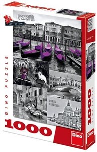 Obrazek Puzzle 1000 Wenecja kolaż DINO