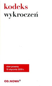 Obrazek Kodeks Wykroczeń 2019